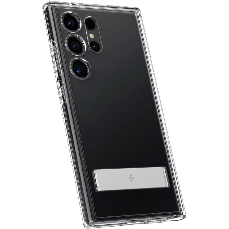 Захисний чохол Spigen (SGP) Ultra Hybrid S для Samsung Galaxy S24 Ultra (S928) ACS07299 - Crystal Clear: фото 5 з 20