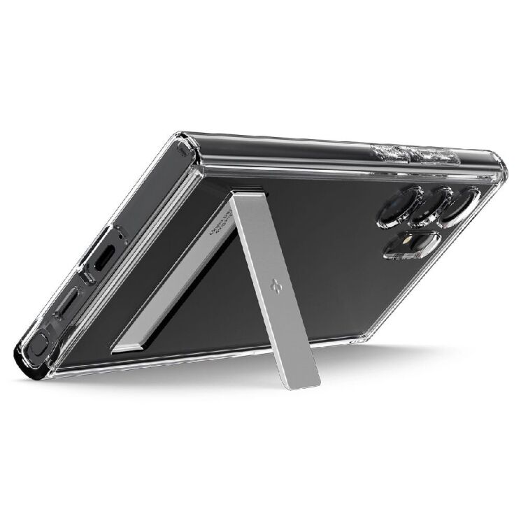 Захисний чохол Spigen (SGP) Ultra Hybrid S для Samsung Galaxy S24 Ultra (S928) ACS07299 - Crystal Clear: фото 6 з 20