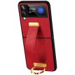 Захисний чохол SULADA Fashion Series для Samsung Galaxy Flip 4 - Red (302216R)