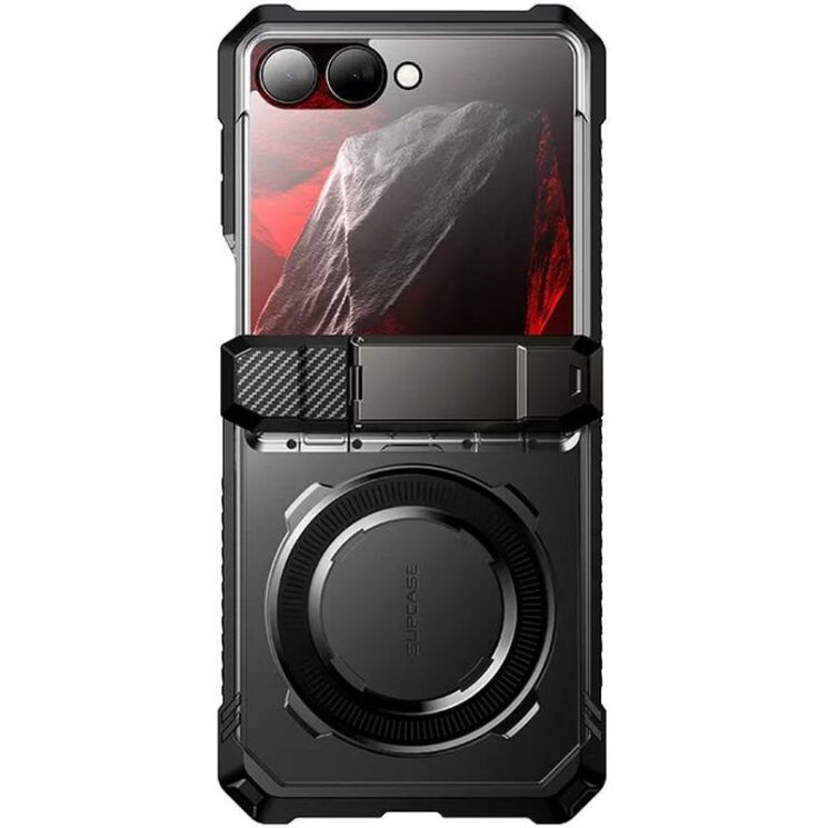 Захисний чохол Supcase UB Grip MagSafe (FF) для Samsung Galaxy Flip 8 (843439162266) - Black: фото 3 з 13