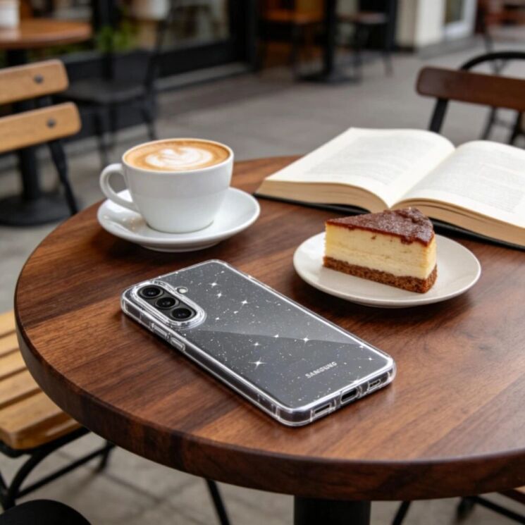 Защитный чехол Tech-Protect FlexAir для Samsung Galaxy S26 (S942) - Glitter: фото 6 из 6