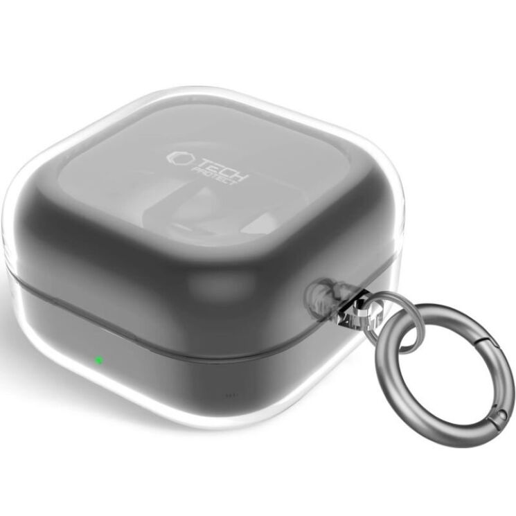 Защитный чехол Tech-Protect FlexAir (FH) для Samsung Galaxy Buds 4 / Buds 4 Pro - Clear: фото 2 из 7