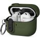 Захисний чохол Tech-Protect Slim Hook Case для Samsung Galaxy Buds 3 / Buds 3 Pro / Buds 3 FE - Olive Green (360938G). Фото 1 з 7