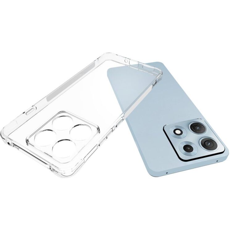Защитный чехол UniCase AirBag Flow для Motorola Edge 70 Max - Transparent: фото 4 из 5