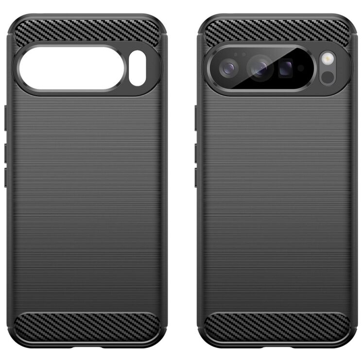 Захисний чохол UniCase Carbon для Google Pixel 10 Pro XL - Black: фото 2 з 8