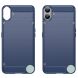 Защитный чехол UniCase Carbon для Nothing CMF Phone 1 - Blue (370912L). Фото 3 из 9