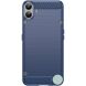 Защитный чехол UniCase Carbon для Nothing CMF Phone 1 - Blue (370912L). Фото 2 из 9