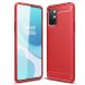 Силиконовый (TPU) чехол UniCase Carbon для OnePlus 8T - Red (258514R). Фото 1 из 11