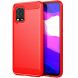 Защитный чехол UniCase Carbon для Xiaomi Mi 10 Lite - Red (226442R). Фото 1 из 9
