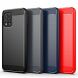 Защитный чехол UniCase Carbon для Xiaomi Mi 10 Lite - Dark Blue (226442DB). Фото 3 из 9