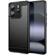 Защитный чехол UniCase Carbon для Xiaomi Redmi Note 14 4G - Black (373424B)