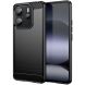 Защитный чехол UniCase Carbon для Xiaomi Redmi Note 14 4G - Black (373424B). Фото 1 из 8
