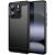 Защитный чехол UniCase Carbon для Xiaomi Redmi Note 14 4G - Black: фото 1 из 8
