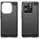 Защитный чехол UniCase Carbon для Xiaomi Redmi Note 14 4G - Black (373424B). Фото 2 из 8