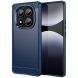 Защитный чехол UniCase Carbon для Xiaomi Redmi Note 14 Pro - Blue (373503L). Фото 1 из 8
