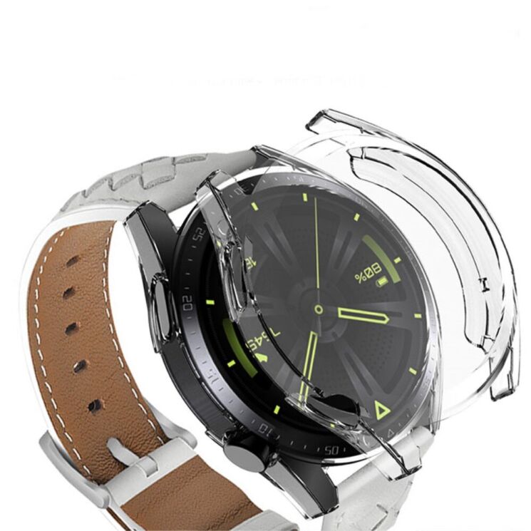 Защитный чехол UniCase Clear Cover для Huawei Watch GT 3 (42mm) - Transparent: фото 1 из 7