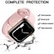 Захисний чохол UniCase Air Cover для Apple Watch 41 mm (7 / 8 / 9 Series) - Transparent (304800T). Фото 3 з 8