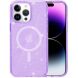 Защитный чехол UniCase Glitter Series MagSafe для Apple iPhone 15 Pro Max - Purple (329250V). Фото 1 из 6