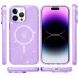 Защитный чехол UniCase Glitter Series MagSafe для Apple iPhone 15 Pro Max - Purple (329250V). Фото 6 из 6