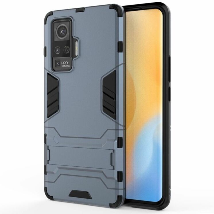 Защитный чехол UniCase Hybrid для VIVO X50 Pro - Blue: фото 2 из 6