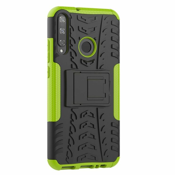 Протиударний чохол UniCase Hybrid X для Huawei P40 Lite E - Green: фото 6 з 14