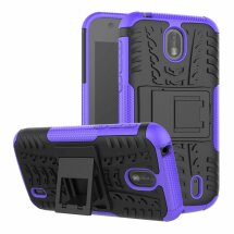 Защитный чехол UniCase Hybrid X для Nokia 1 - Purple: фото 1 из 11
