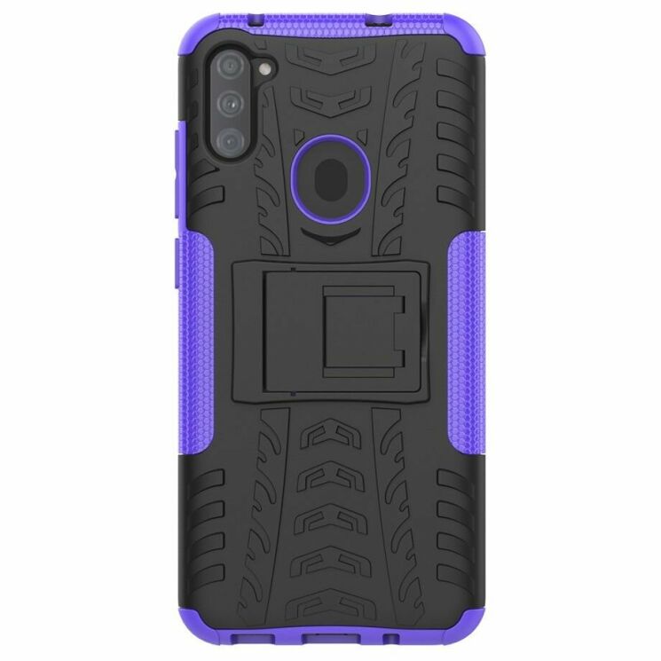 Протиударний чохол UniCase Hybrid X для Samsung Galaxy A11 (A115) - Purple: фото 4 з 10