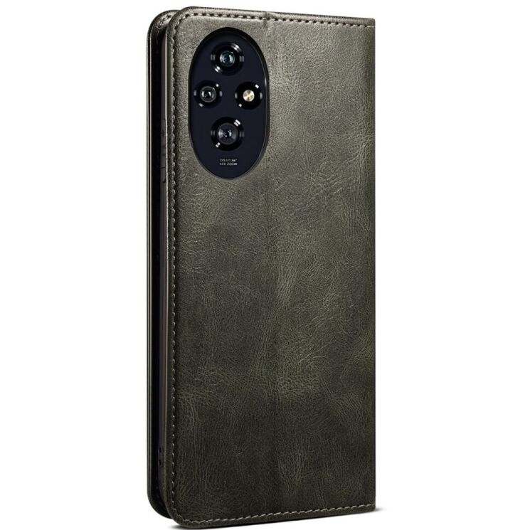 Защитный чехол UniCase Leather Wallet для Honor 200 - Green: фото 6 из 6