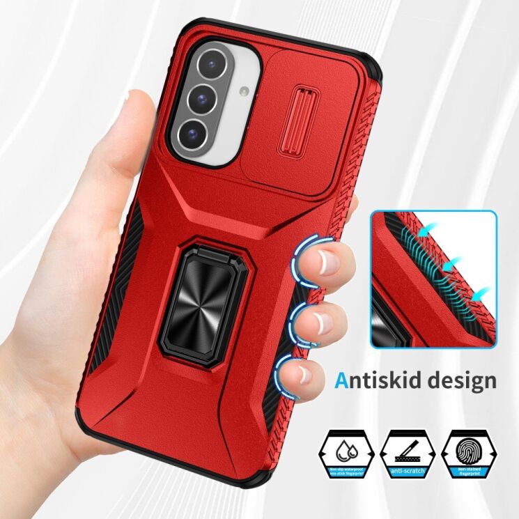 Защитный чехол UniCase Shuttle Guard Pro для Samsung Galaxy A26 (A266) - Green: фото 6 из 8