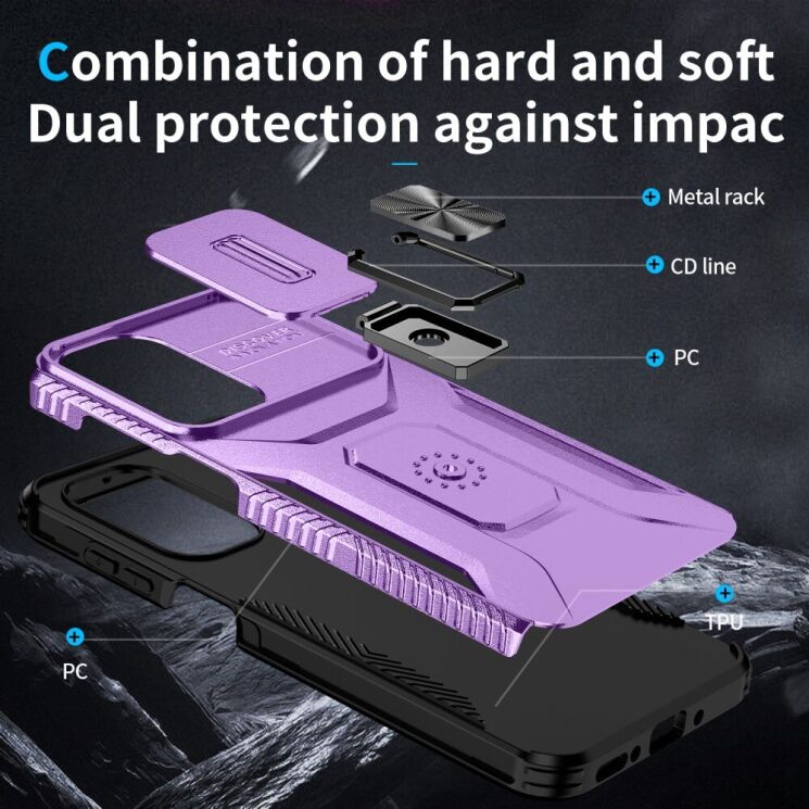 Защитный чехол UniCase Shuttle Guard Pro для Samsung Galaxy A26 (A266) - Green: фото 8 из 8
