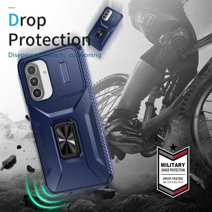 Защитный чехол UniCase Shuttle Guard Pro для Samsung Galaxy A26 (A266) - Green: фото 7 из 8