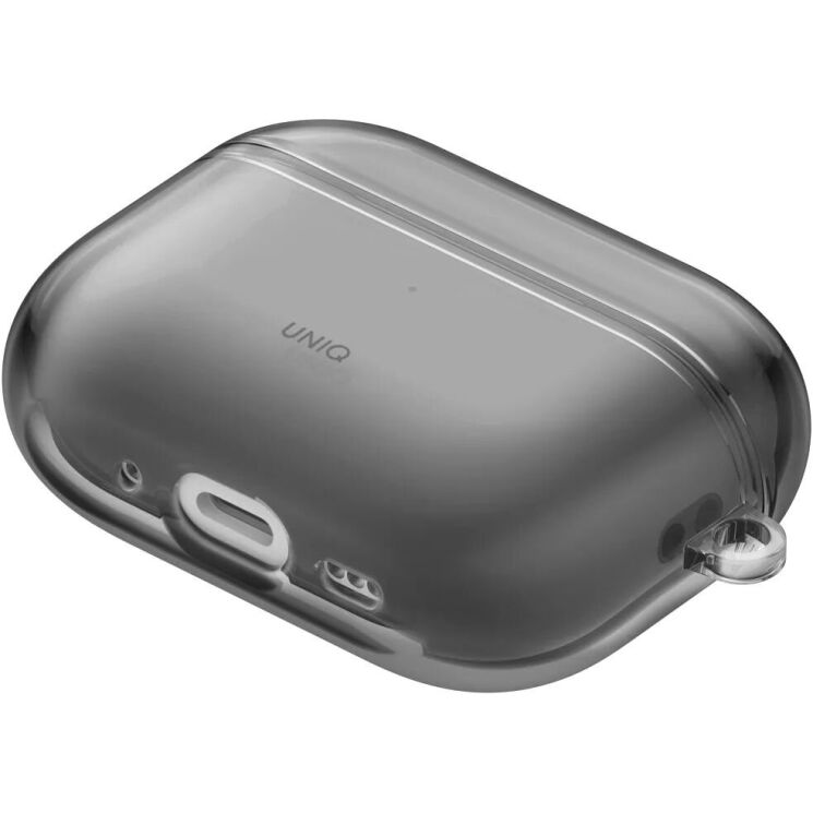 Защитный чехол UNIQ Glase для AirPods Pro 3 - Grey: фото 5 из 5