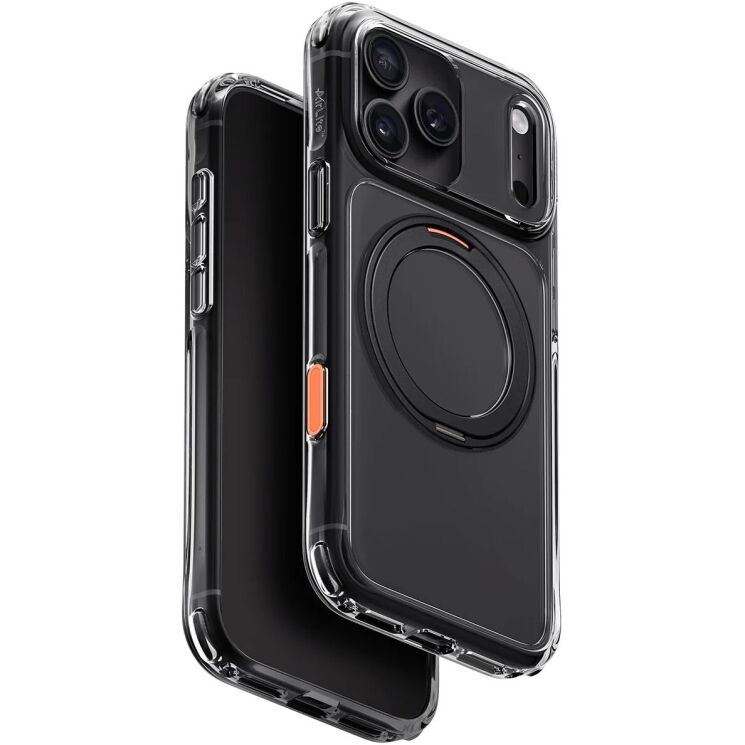 Захисний чохол UNIQ Swivix для iPhone 18 Pro Max / 17 Pro Max (UNIQ-IP6.9P(2026)-SWVCBLK) - Black: фото 1 з 12