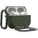 Защитный чехол URBAN ARMOR GEAR Monarch MagStand для AirPods Pro 3 (104131117233) - Drab / Silver (390180GS). Фото 1 из 13