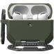 Защитный чехол URBAN ARMOR GEAR Monarch MagStand для AirPods Pro 3 (104131117233) - Drab / Silver (390180GS). Фото 2 из 13
