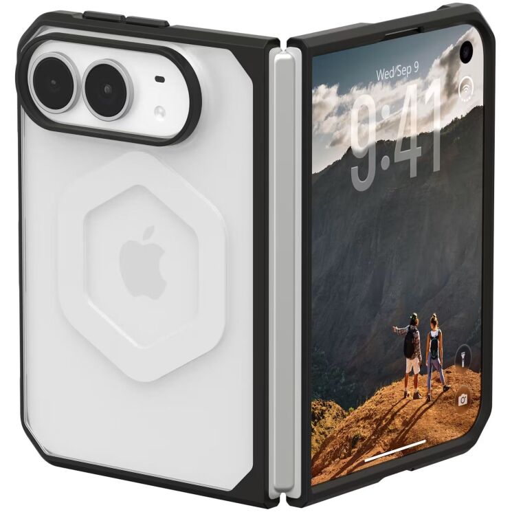 Защитный чехол URBAN ARMOR GEAR Mouve для iPhone Duo (114566114343) - Ice (435054I) Защитный чехол URBAN ARMOR GEAR Mouve для iPhone Duo (114566114343) - Ice: фото 1 из 11