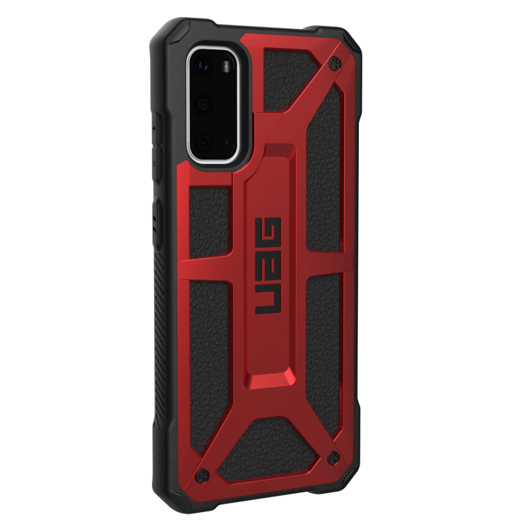 Защитный чехол URBAN ARMOR GEAR (UAG) Monarch для Samsung Galaxy S20 (G980) - Crimson: фото 3 из 10