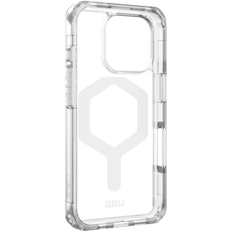 Захисний чохол URBAN ARMOR GEAR (UAG) Plyo MagSafe для Apple iPhone 16 Pro - Ice / White: фото 3 з 10