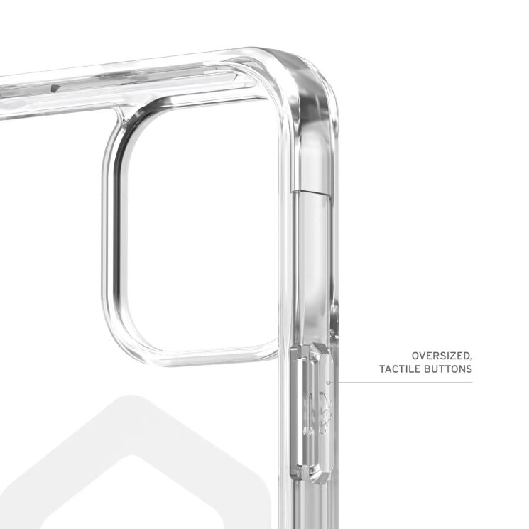Захисний чохол URBAN ARMOR GEAR (UAG) Plyo MagSafe для Apple iPhone 16 Pro - Ice / White: фото 9 з 10