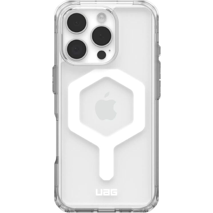 Захисний чохол URBAN ARMOR GEAR (UAG) Plyo MagSafe для Apple iPhone 16 Pro - Ice / White: фото 1 з 10