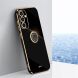 Защитный чехол XINLI Porcelain Ring для Samsung Galaxy A56 (A566) - Black (372188B). Фото 2 из 6
