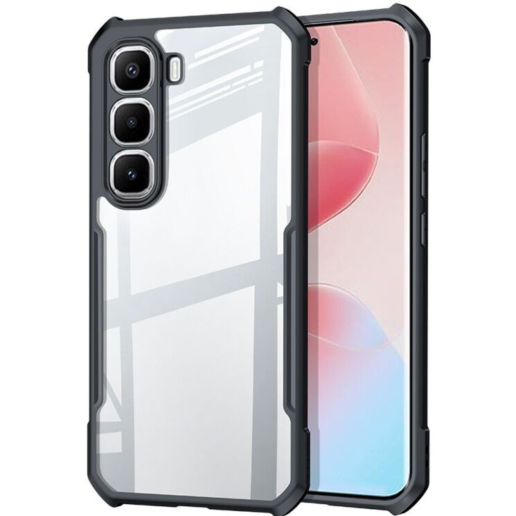 Защитный чехол XUNDD Rugged Case для Infinix Hot 60 Pro Plus - Black: фото 1 из 8