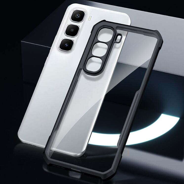Защитный чехол XUNDD Rugged Case для Infinix Hot 60 Pro Plus - Black: фото 6 из 8