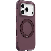 Защитный чехол ZGA Halo Ring Stand для Apple iPhone 18 Pro - Wine Red: фото 1 из 10
