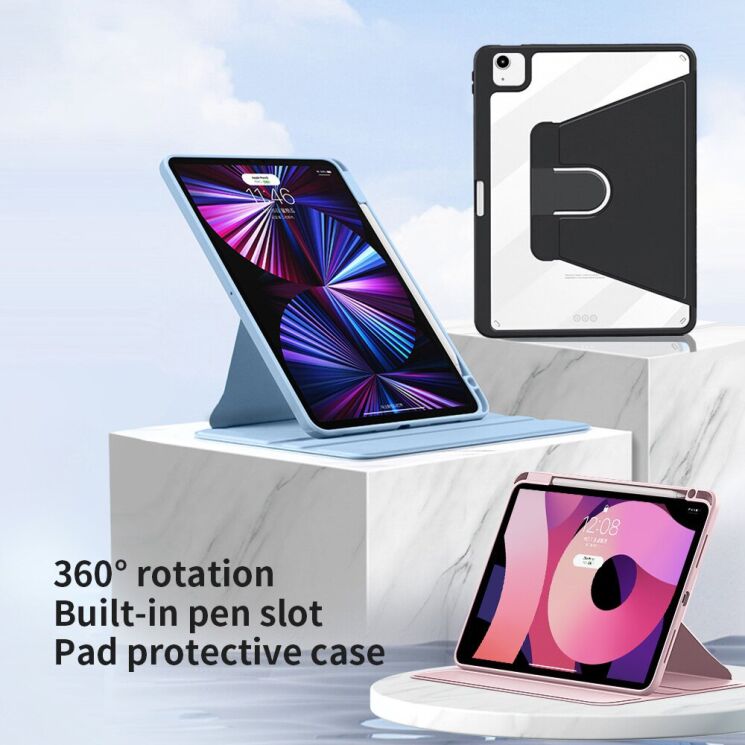 Защитный чехол ZGA Mingpai Series для iPad Pro 11 (2020/2021/2022) / iPad Air 4 / 5 10.9 (2020/2022) - Light Pink: фото 5 из 6