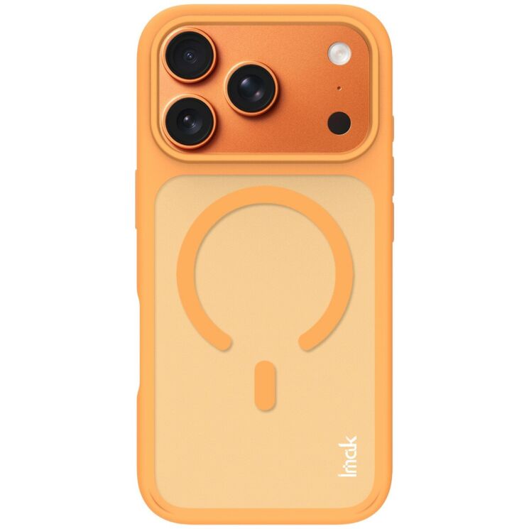 Захисний (PC+TPU) чохол IMAK UX-9C Series для iPhone 17 Pro - Orange: фото 1 з 9