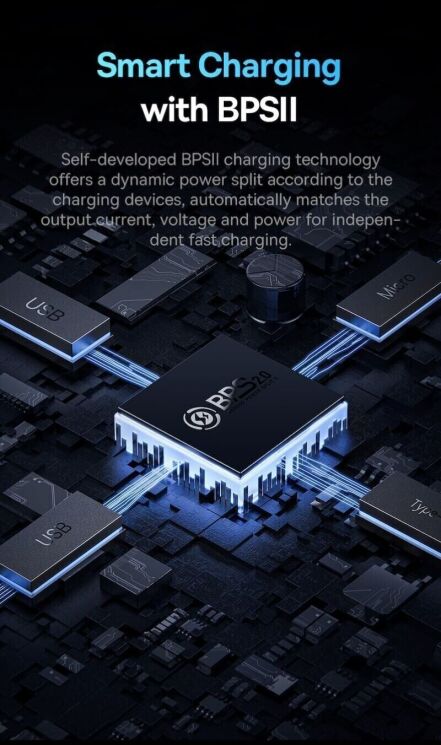 Внешний аккумулятор Baseus Star-Lord Digital Display 30W (30000mAh) P10022905113-00 - Black: фото 13 из 21