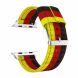 Ремешок UniCase Nylon для Apple Watch 46 / 45 / 44 / SE 44 / 42 (Series 1-3) / Ultra / Ultra 2 - Yellow / Red / Black (251303F). Фото 2 из 4