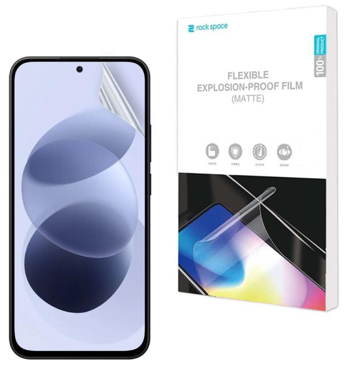 Антибликовая пленка на экран RockSpace Explosion-Proof Matte для Xiaomi Redmi Note 17 (4G/5G) (430013) Антибликовая пленка на экран RockSpace Explosion-Proof Matte для Xiaomi Redmi Note 17 (4G/5G): фото 1 из 8