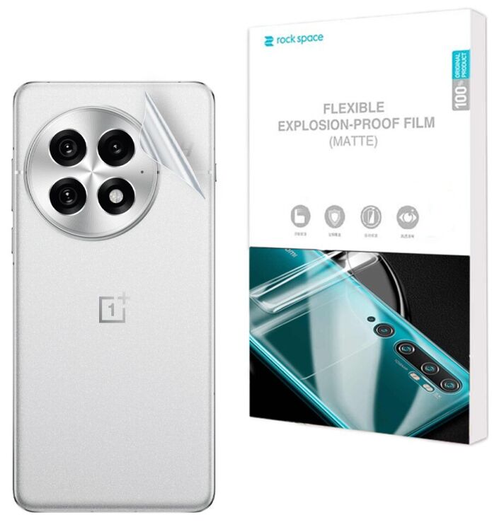 Антибликовая пленка на заднюю панель RockSpace Explosion-Proof Matte для OnePlus 13: фото 1 из 9